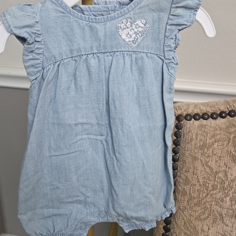 Carter's Light Blue Newborn Outfit